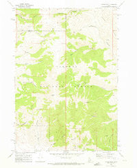 Copper Mtn Idaho Historical topographic map, 1:24000 scale, 7.5 X 7.5 Minute, Year 1969