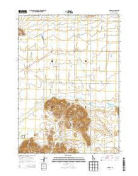 Corral Idaho Current topographic map, 1:24000 scale, 7.5 X 7.5 Minute, Year 2013