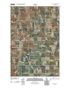Cottonwood Idaho Historical topographic map, 1:24000 scale, 7.5 X 7.5 Minute, Year 2010