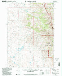 Cottonwood Creek Idaho Historical topographic map, 1:24000 scale, 7.5 X 7.5 Minute, Year 1997