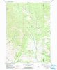 Cottonwood Peak Idaho Historical topographic map, 1:24000 scale, 7.5 X 7.5 Minute, Year 1969
