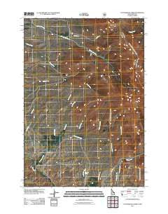 Cottonwood Creek Idaho Historical topographic map, 1:24000 scale, 7.5 X 7.5 Minute, Year 2011