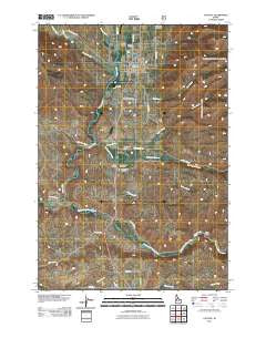Council Idaho Historical topographic map, 1:24000 scale, 7.5 X 7.5 Minute, Year 2011