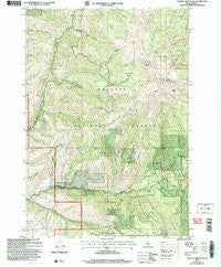 Council Mountain Idaho Historical topographic map, 1:24000 scale, 7.5 X 7.5 Minute, Year 2004