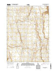 Cowan Reservoir Idaho Current topographic map, 1:24000 scale, 7.5 X 7.5 Minute, Year 2013