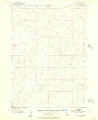 Coyote Butte Idaho Historical topographic map, 1:24000 scale, 7.5 X 7.5 Minute, Year 1955
