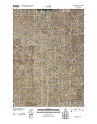 Coyote Butte Idaho Historical topographic map, 1:24000 scale, 7.5 X 7.5 Minute, Year 2010