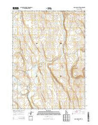 Crab Spring Butte Idaho Current topographic map, 1:24000 scale, 7.5 X 7.5 Minute, Year 2013