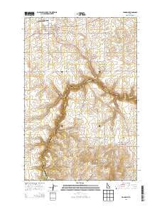 Craigmont Idaho Current topographic map, 1:24000 scale, 7.5 X 7.5 Minute, Year 2013