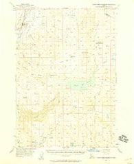 Crane Creek Reservoir Idaho Historical topographic map, 1:62500 scale, 15 X 15 Minute, Year 1957