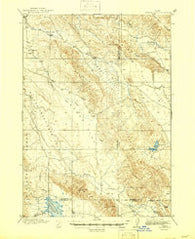 Cranes Flat Idaho Historical topographic map, 1:62500 scale, 15 X 15 Minute, Year 1917