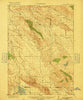 Cranes Flat Idaho Historical topographic map, 1:62500 scale, 15 X 15 Minute, Year 1917