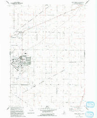 Crater Rings SE Idaho Historical topographic map, 1:24000 scale, 7.5 X 7.5 Minute, Year 1992