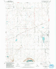 Crater Rings SW Idaho Historical topographic map, 1:24000 scale, 7.5 X 7.5 Minute, Year 1992