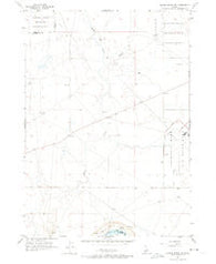 Crater Rings SW Idaho Historical topographic map, 1:24000 scale, 7.5 X 7.5 Minute, Year 1956