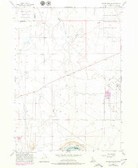 Crater Rings SW Idaho Historical topographic map, 1:24000 scale, 7.5 X 7.5 Minute, Year 1956