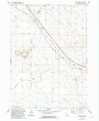 Crater Rings Idaho Historical topographic map, 1:24000 scale, 7.5 X 7.5 Minute, Year 1992