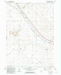 Crater Rings Idaho Historical topographic map, 1:24000 scale, 7.5 X 7.5 Minute, Year 1992
