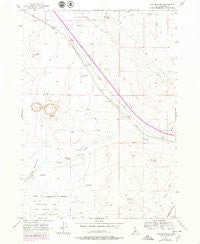 Crater Rings Idaho Historical topographic map, 1:24000 scale, 7.5 X 7.5 Minute, Year 1956