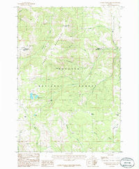Crooked River Point Idaho Historical topographic map, 1:24000 scale, 7.5 X 7.5 Minute, Year 1986