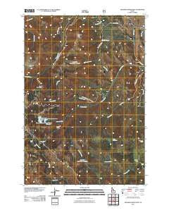 Crooked River Point Idaho Historical topographic map, 1:24000 scale, 7.5 X 7.5 Minute, Year 2011