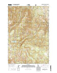 Crooked River Point Idaho Current topographic map, 1:24000 scale, 7.5 X 7.5 Minute, Year 2013
