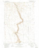 Crowbar Gulch Idaho Historical topographic map, 1:24000 scale, 7.5 X 7.5 Minute, Year 1980