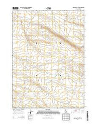 Crows Nest Butte Idaho Current topographic map, 1:24000 scale, 7.5 X 7.5 Minute, Year 2013