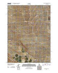 Crows Nest NE Idaho Historical topographic map, 1:24000 scale, 7.5 X 7.5 Minute, Year 2010