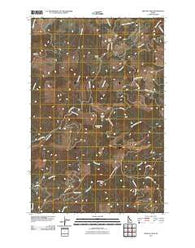 Crystal Peak Idaho Historical topographic map, 1:24000 scale, 7.5 X 7.5 Minute, Year 2011