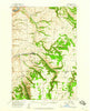 Culdesac Idaho Historical topographic map, 1:62500 scale, 15 X 15 Minute, Year 1958