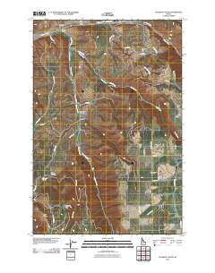 Culdesac South Idaho Historical topographic map, 1:24000 scale, 7.5 X 7.5 Minute, Year 2010
