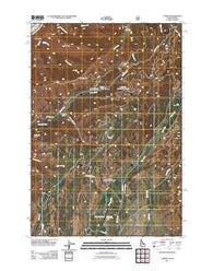 Cuprum Idaho Historical topographic map, 1:24000 scale, 7.5 X 7.5 Minute, Year 2011