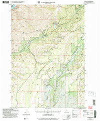 Cuprum Idaho Historical topographic map, 1:24000 scale, 7.5 X 7.5 Minute, Year 2004