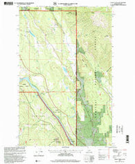 Curley Creek Idaho Historical topographic map, 1:24000 scale, 7.5 X 7.5 Minute, Year 1997