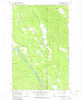 Curley Creek Idaho Historical topographic map, 1:24000 scale, 7.5 X 7.5 Minute, Year 1965