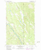 Curley Creek Idaho Historical topographic map, 1:24000 scale, 7.5 X 7.5 Minute, Year 1965