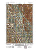 Curley Creek Idaho Historical topographic map, 1:24000 scale, 7.5 X 7.5 Minute, Year 2011