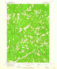 Custer Idaho Historical topographic map, 1:24000 scale, 7.5 X 7.5 Minute, Year 1963