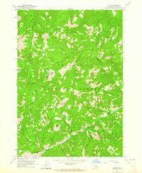 Custer Idaho Historical topographic map, 1:24000 scale, 7.5 X 7.5 Minute, Year 1963
