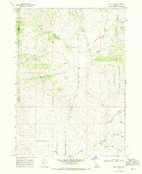 Dairy Creek Idaho Historical topographic map, 1:24000 scale, 7.5 X 7.5 Minute, Year 1968
