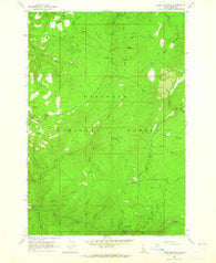 Dairy Mountain Idaho Historical topographic map, 1:24000 scale, 7.5 X 7.5 Minute, Year 1963