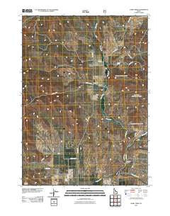 Dairy Creek Idaho Historical topographic map, 1:24000 scale, 7.5 X 7.5 Minute, Year 2011