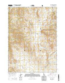 Dairy Creek Idaho Current topographic map, 1:24000 scale, 7.5 X 7.5 Minute, Year 2013