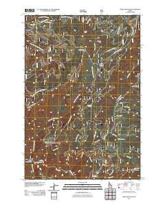 Dairy Mountain Idaho Historical topographic map, 1:24000 scale, 7.5 X 7.5 Minute, Year 2011