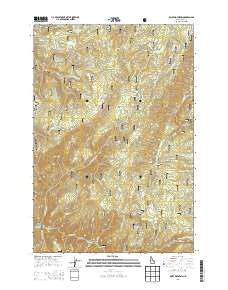 Dairy Mountain Idaho Current topographic map, 1:24000 scale, 7.5 X 7.5 Minute, Year 2013