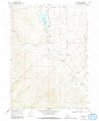 Daniels Idaho Historical topographic map, 1:24000 scale, 7.5 X 7.5 Minute, Year 1963