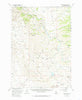 Danskin Peak Idaho Historical topographic map, 1:62500 scale, 15 X 15 Minute, Year 1960