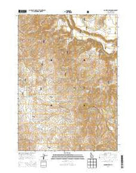 Danskin Peak Idaho Current topographic map, 1:24000 scale, 7.5 X 7.5 Minute, Year 2013