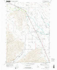 Darlington Idaho Historical topographic map, 1:24000 scale, 7.5 X 7.5 Minute, Year 1969